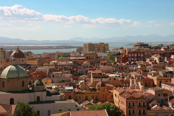 Cagliari vista dal mare